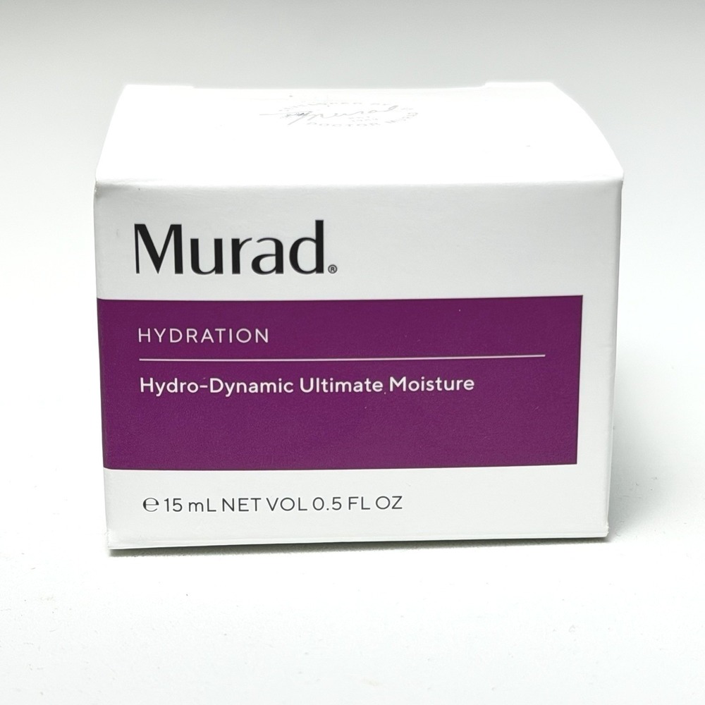 Murad Hydration Hydro-Dynamic Ultimate Moist Face Moisturizer Travel Size 0.5oz